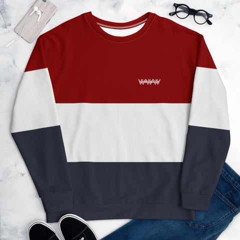 Tri-Color World Wide Winners Sweatshirt (Unisex)