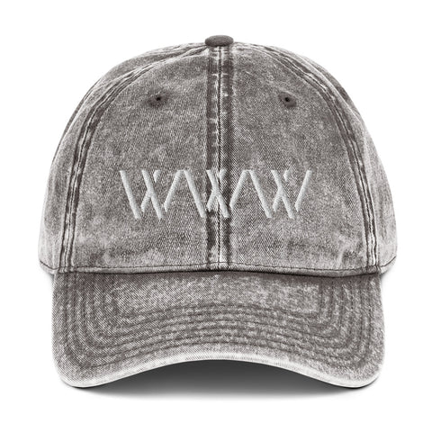 WWW (Vintage Cotton Twill Cap)