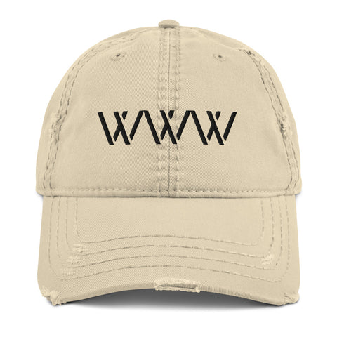 WWW (Distressed Dad Hat)