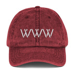 WWW (Vintage Cotton Twill Cap)