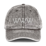 WWW (Vintage Cotton Twill Cap)