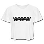 World Wide Winner's (Loose Crop Top) - white