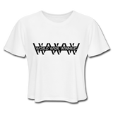 World Wide Winner's (Loose Crop Top) - white